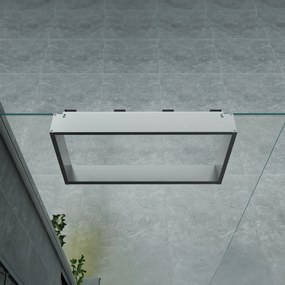 Sanigoods Wout opbouwnis met handdoekhaakjes chroom
