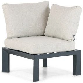 Loungeset 5 personen Aluminium Grijs Lifestyle Garden Furniture Navarra