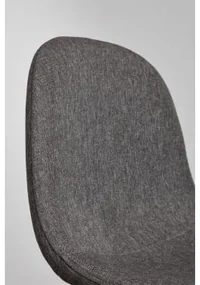 Verpakking Van 4 Glamm Hoge Krukken Grijs – Antraciet & ↑75 Cm & Donker Hout - Sklum