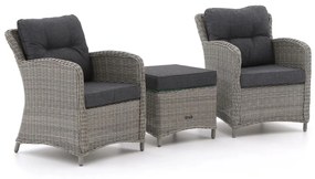 Bistro- en balkonset Intenso  | 2 personen | Tuinset wicker (vlechtwerk) | 3-delig | Kees Smit Tuinmeubelen