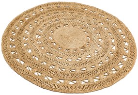 Vloerkleed Kearne rond jute | Conceptum Hypnosis