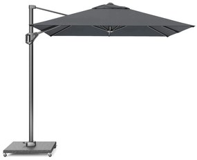 Zweefparasol T1 2.5x2.5m (excl voet) Grijs-antraciet Platinum Voyager