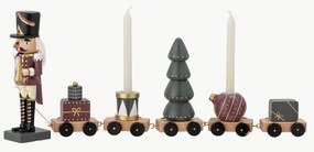 Kerstdecoratietrein Vadim gemaakt van beukenhout