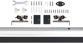 Schuifdeursysteem Aluminium Modern Zwart A10