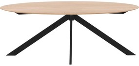 Goossens Excellent Eettafel Uniek, Ovaal 180 x 110 cm