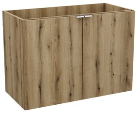 Comad Nova Oak onderkast met 2 deuren 80x40x60cm eiken