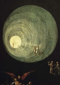 Hieronymus Bosch - Kunstreproductie The Ascent of the Blessed, detail, (30 x 40 cm)