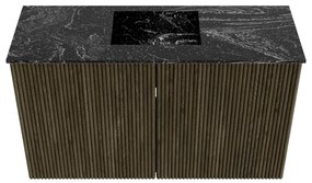 Mondiaz Joya DLux 70cm toiletmeubel shadow met wastafel faye midden 1 kraangat lava