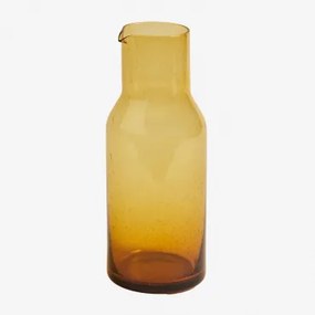 Gulix Glazen Kan Van 1,5 Liter Gele Oker - Sklum