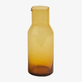 Gulix Glazen Kan Van 1,5 Liter Gele Oker - Sklum