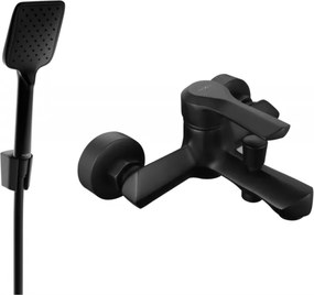 Mexen Sabre R62 badkraan met doucheset, zwart - 7213R62-70