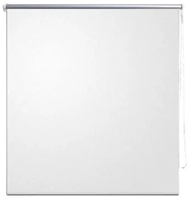 vidaXL Rolgordijn verduisterend 160 x 175 cm wit