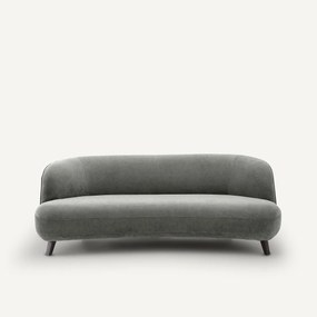 3-zitsbank, stonewashed fluweel, Rosebury, design E. Gallina