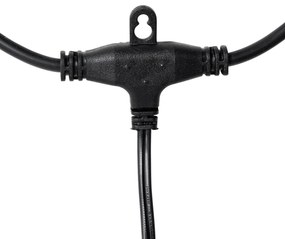 Buiten lichtsnoer 10m incl. LED 10-lichts solar - Russell