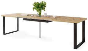 AVELLA Artisan Eik - LOFT TAFEL VOOR WOONKAMER/EETKAMER UITKLAPBAAR TOT 3,1 m!