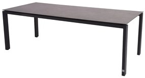 4 Seasons Outdoor Goa tafel HPL tafelblad dark grey 280 cm SALE  Tuintafel    antraciet weerbestendig