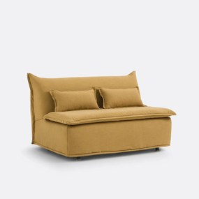 Bankstel BZ van polyester mix, mousse 10 cm, Olona
