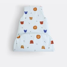 Omkeerbare katoenen perkal slaapzak, dierenprint, PETITE SAVANE