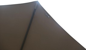 Camello Valerio Stokparasol M (excl. Voet) Aluminium Taupe
