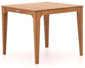 Tuin eettafel Bellagio  | Vierkant  | Tuintafel Teakhout | 90x90cm | 4 personen | Kees Smit Tuinmeubelen