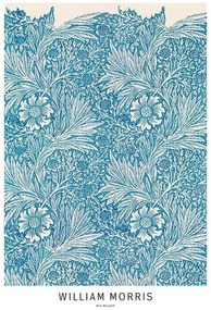 Poster William Morris - Blue Marigold