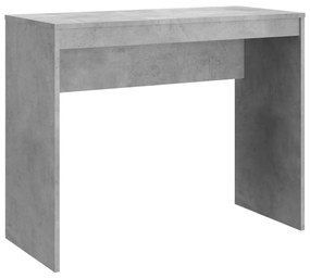 vidaXL Bureau 90x40x72 cm bewerkt hout betongrijs