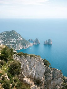 Ilustratie Coast of Capri Italy, Raissa Zwart