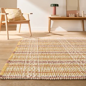 Vloerkleed van 71% jute, lijnenspel, TRENZA