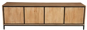 Starfurn RichWood Mangohout Tv-meubel Industrieel 180 Cm - 180x45x55cm.