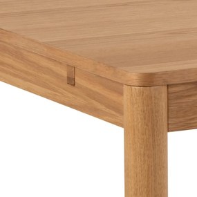 Moderne Eettafel Eiken Verlengbaar