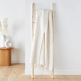 Plaid in katoen met franjes, Alvarao