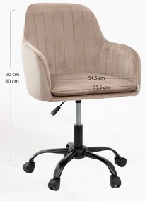 Black Chic Office Stoel
