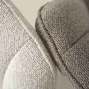 Schommelstoel Beige Stof