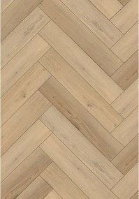 Mexen Rocky Mountain vinylpanelen visgraat 570 x 95 mm LVT Dryback 2,5 mm, onderlaag, 4 V-voeg, Eik - F1484-0570-095-255-4V1-01