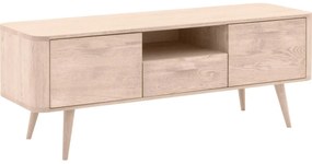 Goossens Tv Meubel Bjarte, 2 deuren 1 lade 1 open vak 135 cm breed