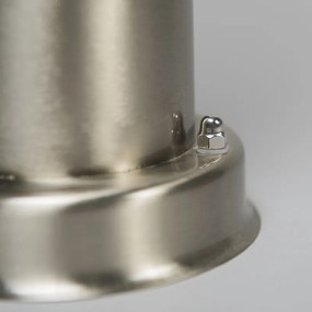 Buitenlamp paal staal 45 cm IP44 - Rox met grondpin en kabelmof