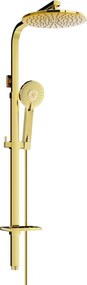 Mexen Q40 douchekolom, goud - 798404095-50
