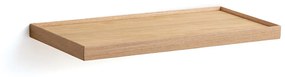 Wandplank in eik L60 cm, Tidder