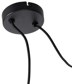 Moderne hanglamp zwart 2-lichts - Cava