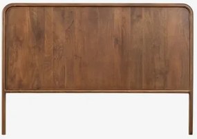 Mango Houten Hoofdeinde Maupaul Donker Handvat Hout & 160 Cm - Sklum