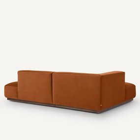 Linkse hoekbank in fluweel, Jacopo