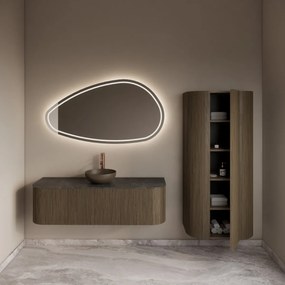 Gliss Design Alluro kolomkast 160cm ash grey
