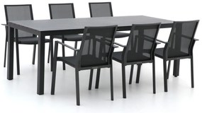Bernstein Amberg/Menzano 220cm dining tuinset 7-delig stapelbaar