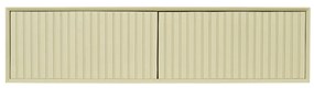 Starfurn Madison Sand Beige Tv-meubel Hangend Ribbels 120 Cm - 120x35x30cm.