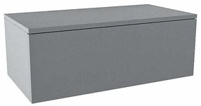 Mondiaz ALAN MODULE Wastafelonderkast - 80x41x30cm - 1 lade - push to open - Plata A45284Plata