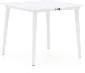 Tuin eettafel Manifesto | Vierkant | Tuintafel Aluminium | 90x90cm | 4 personen | Kees Smit Tuinmeubelen