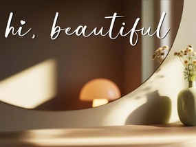 Spiegelsticker S20 – Hi, beautiful