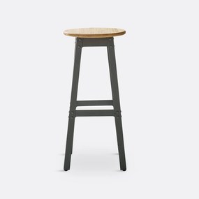 Kruk, industriële stijl, hoogte. 75 cm, Hiba