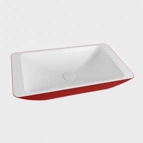 Mondiaz Topi Solid Surface waskom 60x35cm fire / talc