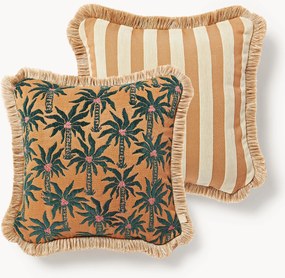 Handgemaakt dubbelzijdig outdoor kussen Laura